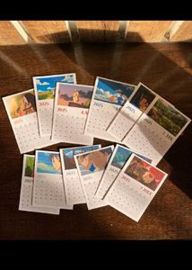 studio ghibli calendar 2025