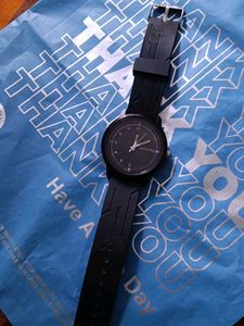 Sonata Black Dial Analog Watch