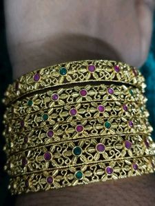 Gold Plated Bangles