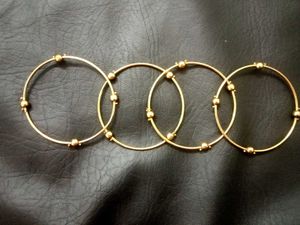 Set of 4 Gold Bangles