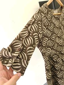 Utsa A Line Button Down Kurta