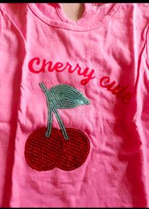 Cute Cherry Pink Dress