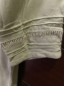 Elegant Green Tunic Top (M)