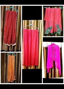 5 Dupatta Combo, 2.25 Mtr Each