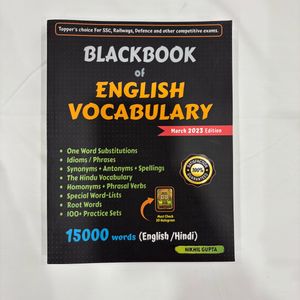 Blackbook English Vocabulary - March 2023