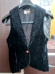 Vintage Velvet Vest