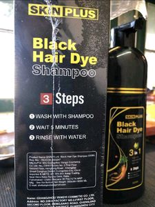 Black Hair Dye Shampoo