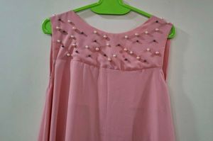 Pink Sleeveless Dress
