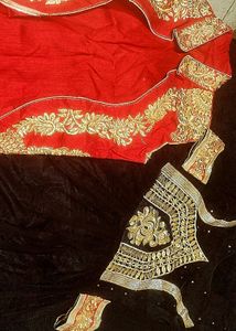 Embroidered Lehenga Material