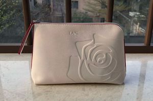 Lancome Paris Rose Makeup Bag