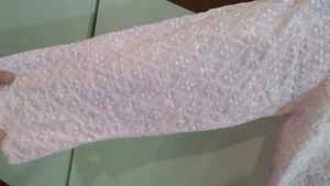 Pink Chikankari Top