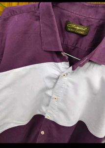 Stylish Two-Tone Casual Shirt