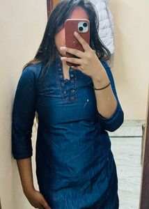 sale-Denim Kurti