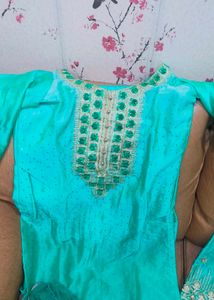 Beautiful Party Wear Suit Only One Time Wore