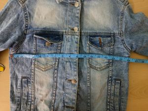 Denim Coat And Shirt