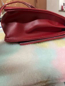 Classic Red Everyday Sling Bag
