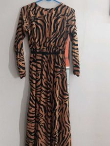 Animal Print Maxi Dress