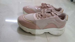 Pink Dress berry Sneakers