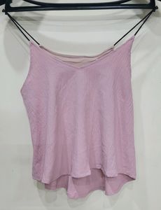 Mauve Cami Noodle Strap Top