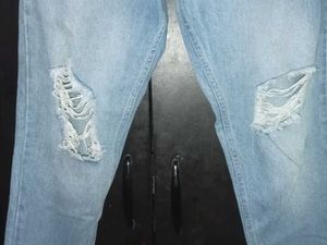 Ripped Light Wash Jeans