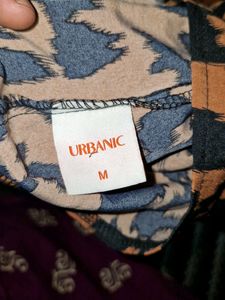 Urbanic office wear animal print dress Size M