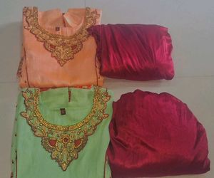 Elegant Embroidered Kurta Set of 2
