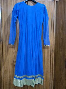 Anarkali Suit Style Blue Dream