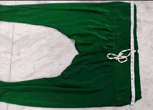 green colour pure crape silk plazzo salwar pant