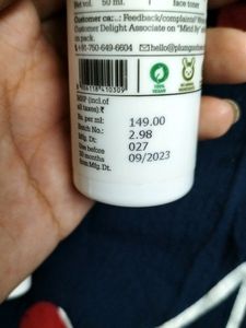 Plum Green Tea Toner And Sunscreen