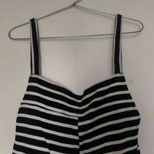 Striped Pocket Romper