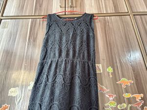 Elegant Black Lace Dress