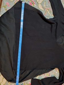 Zara Knit Black High Low Top