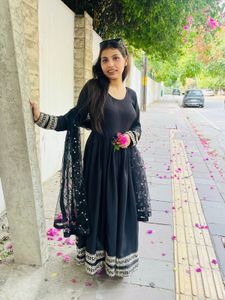 Elegant Black Kurta Set