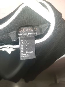 Forever 21 Body Suit With Snap Closure In Bottom