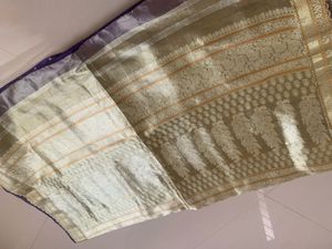 Stylish Blue Saree