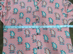 Pink Paisley Print Shirt