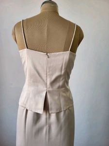 Vintage Beaded Evening Gown