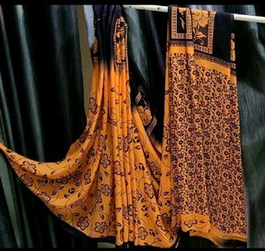 Set 2 Trading Quality Sarees &amp; 1 Blouse