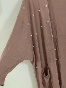 Elegant Pearl Embellished Cardigan