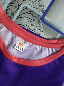 Purple Graphic Tee - Size M