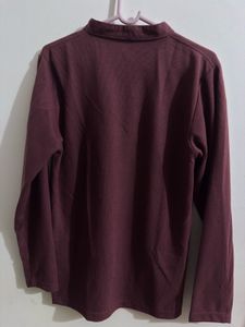 Maroon Long Sleeve Shirt