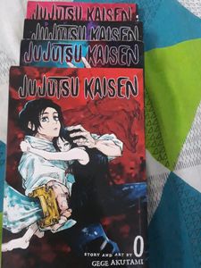 Jujutsu kaisen Manga Vol-0,1,2,3