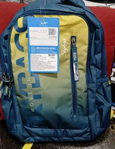 New Skybags 22L Medium Backpack Flex (Blue)