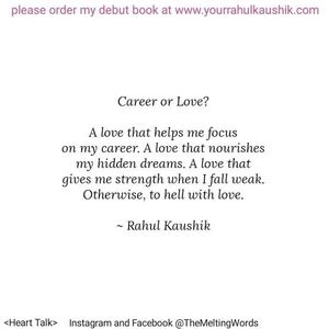 Melting Words - Rahul Kaushik