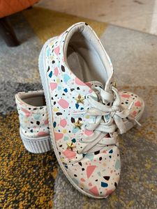 High Sole Designer Sneakers