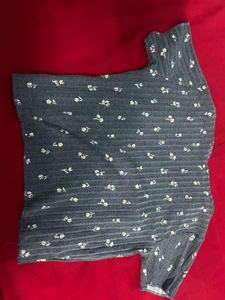 Floral Button-Down Top