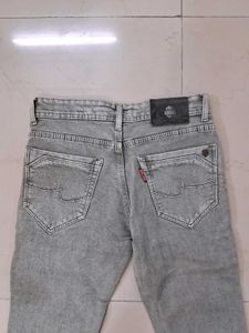 Gray Denim Jeans