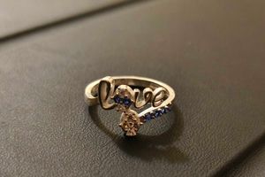 Love Ring pure silver💍💓