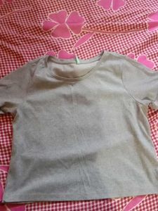 Grey Casual T-Shirt