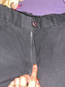 Cotton Black Pant